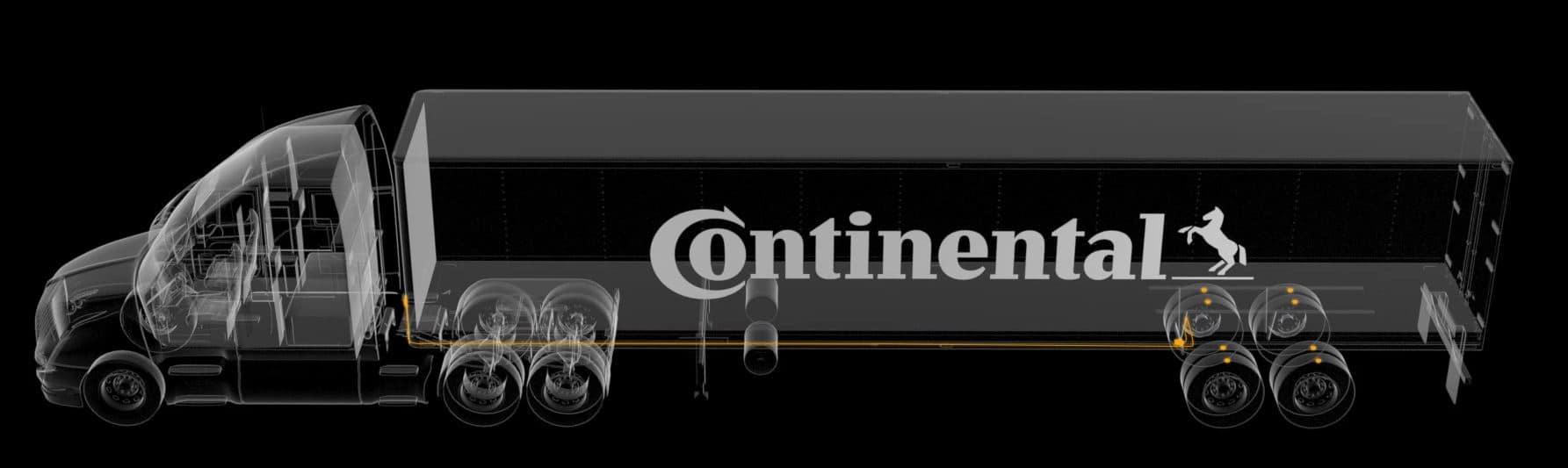 Continental tire truck graphic